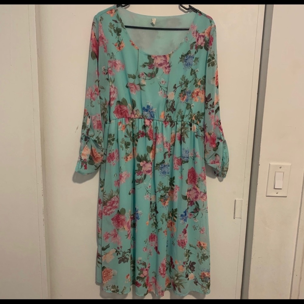 Floral Maternity Dress